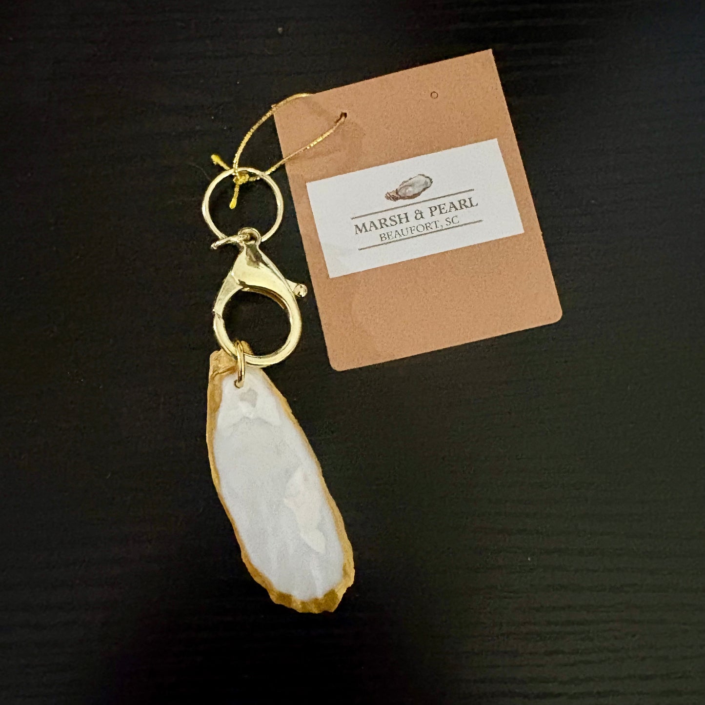 Coastal Oyster Keychain