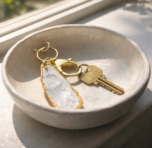 Coastal Oyster Keychain